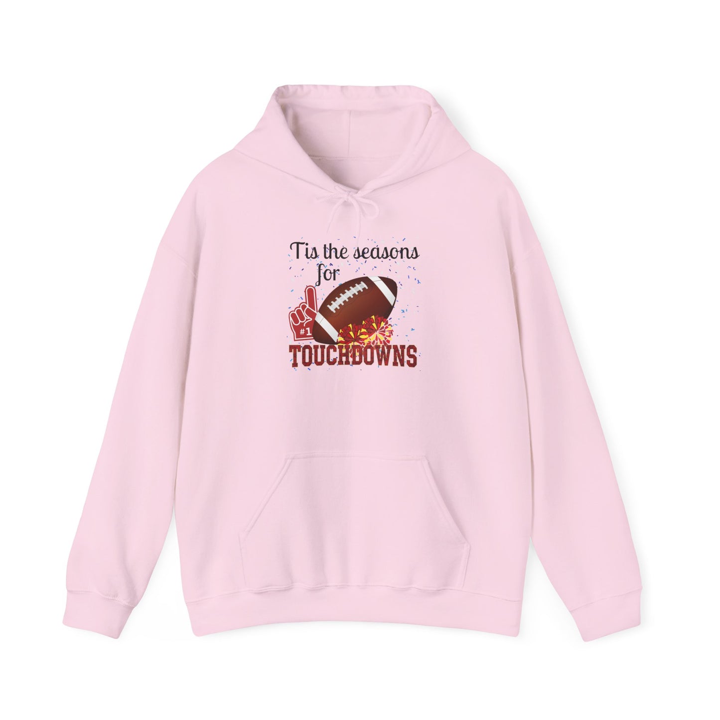 Football Season Hoodie, Cozy Sweatshirt for Game Days, Unisex Fall Apparel, Touchdown Celebration Wear, Sports Gift for Fans