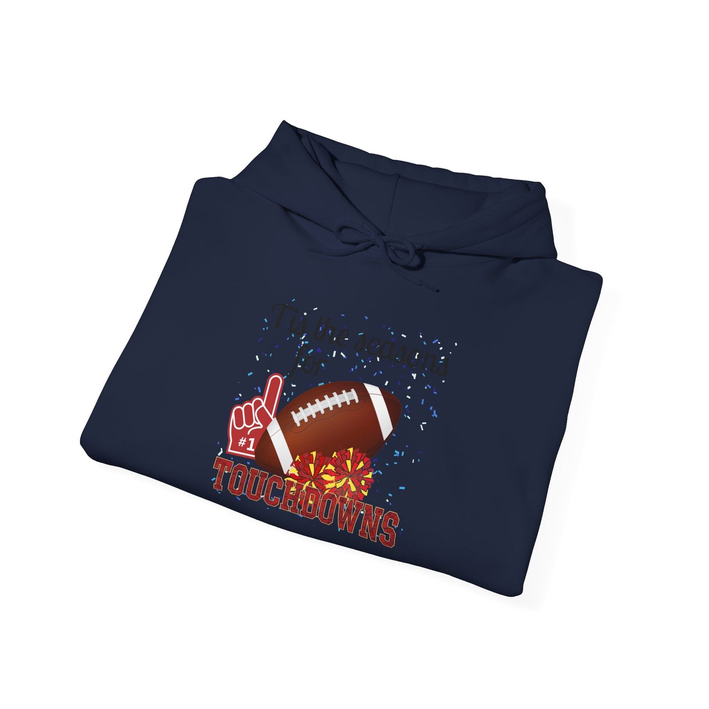 Football Season Hoodie, Cozy Sweatshirt for Game Days, Unisex Fall Apparel, Touchdown Celebration Wear, Sports Gift for Fans