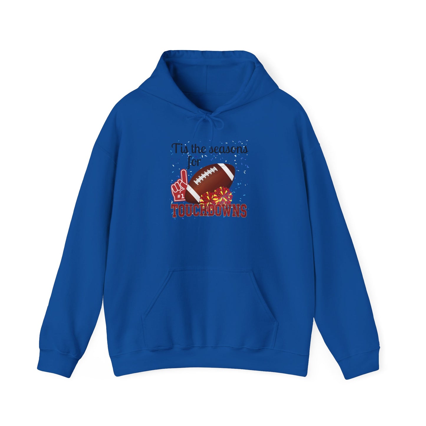 Football Season Hoodie, Cozy Sweatshirt for Game Days, Unisex Fall Apparel, Touchdown Celebration Wear, Sports Gift for Fans