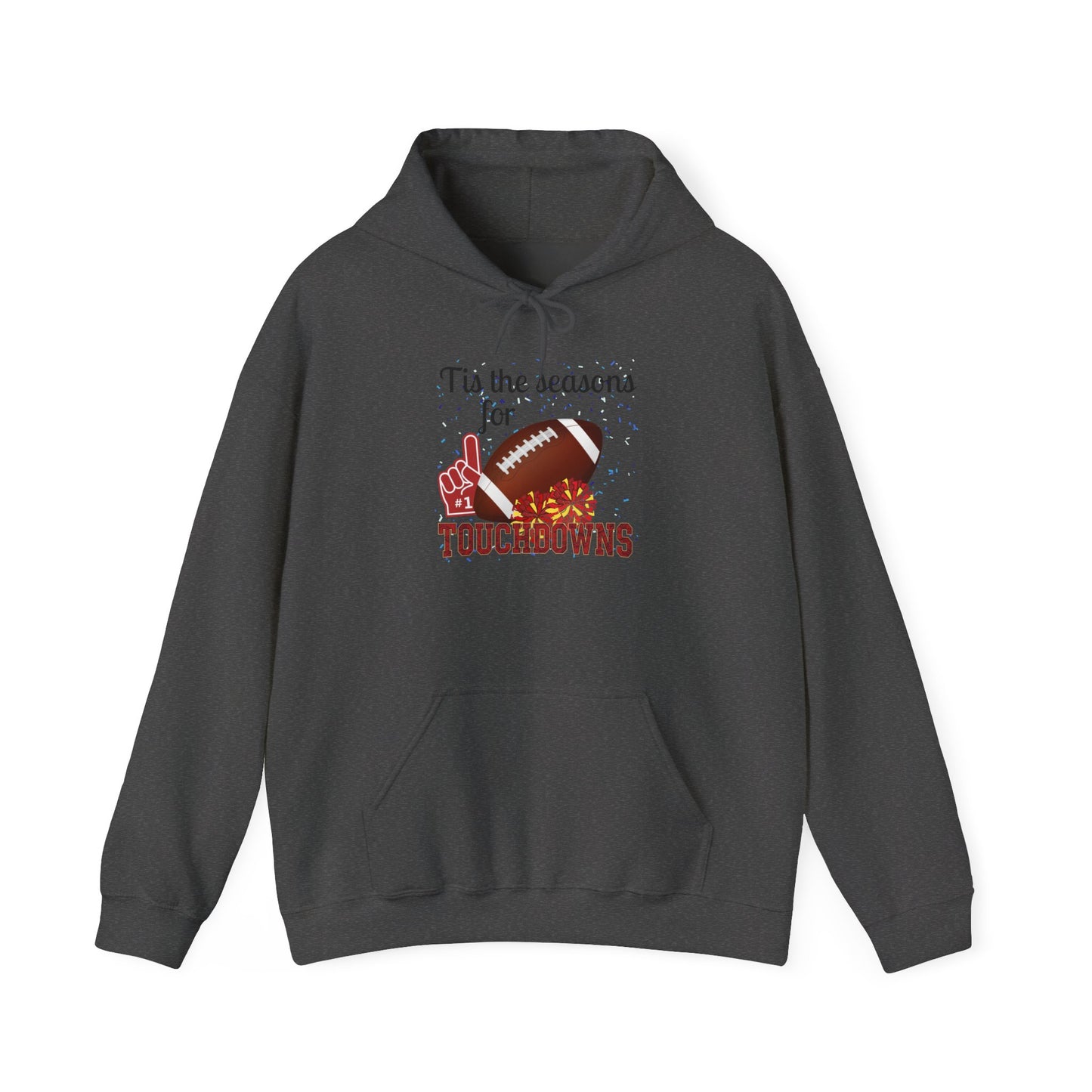 Football Season Hoodie, Cozy Sweatshirt for Game Days, Unisex Fall Apparel, Touchdown Celebration Wear, Sports Gift for Fans