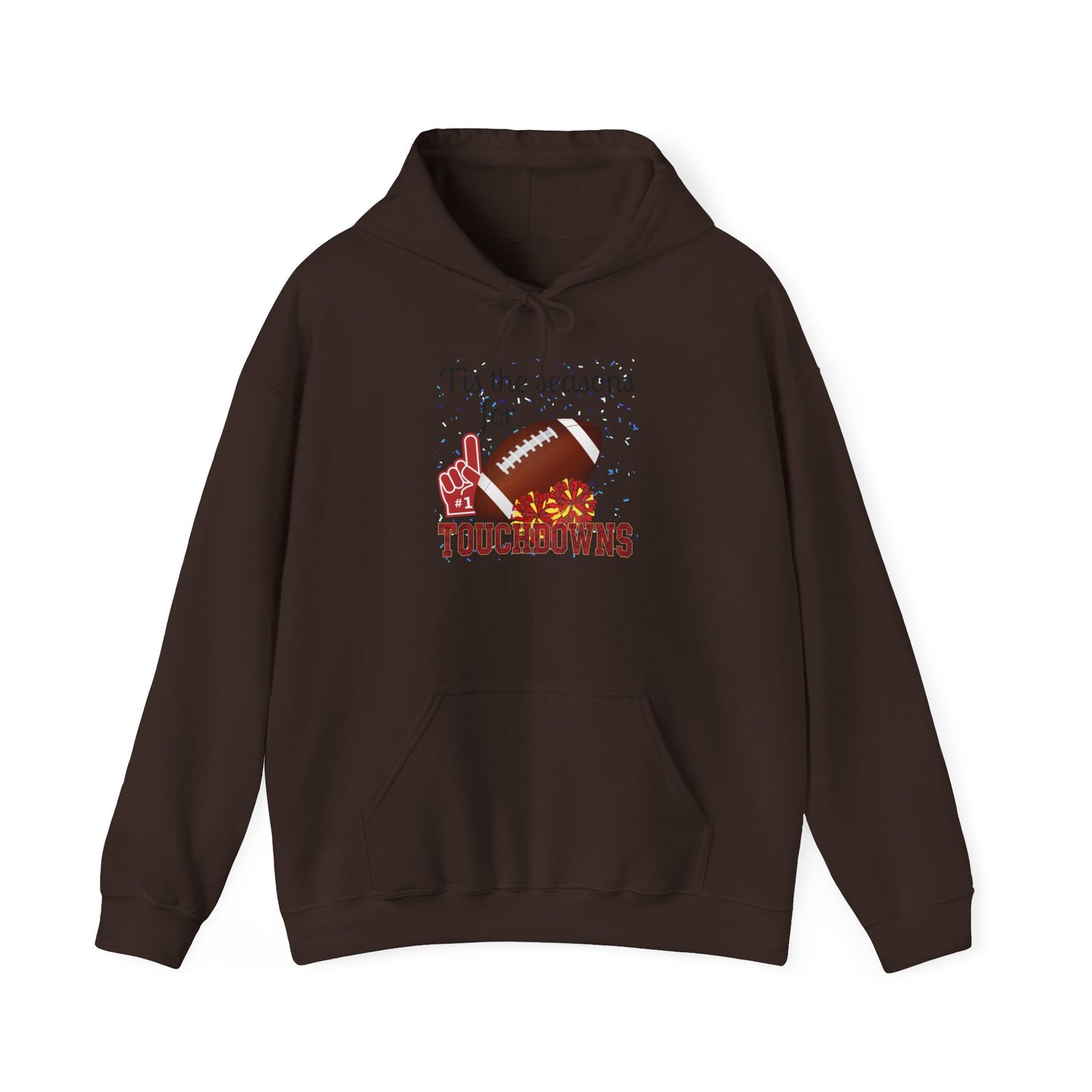 Football Season Hoodie, Cozy Sweatshirt for Game Days, Unisex Fall Apparel, Touchdown Celebration Wear, Sports Gift for Fans