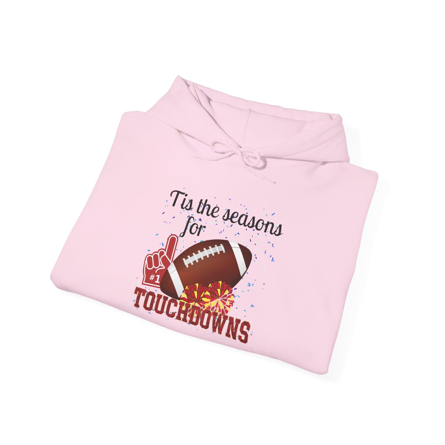 Football Season Hoodie, Cozy Sweatshirt for Game Days, Unisex Fall Apparel, Touchdown Celebration Wear, Sports Gift for Fans