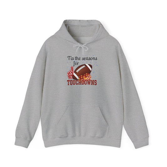 Football Season Hoodie, Cozy Sweatshirt for Game Days, Unisex Fall Apparel, Touchdown Celebration Wear, Sports Gift for Fans