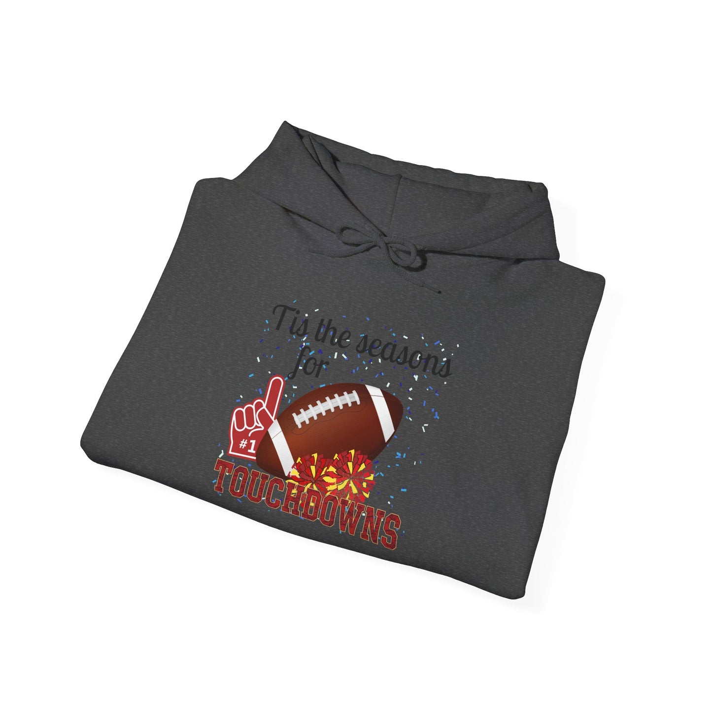 Football Season Hoodie, Cozy Sweatshirt for Game Days, Unisex Fall Apparel, Touchdown Celebration Wear, Sports Gift for Fans