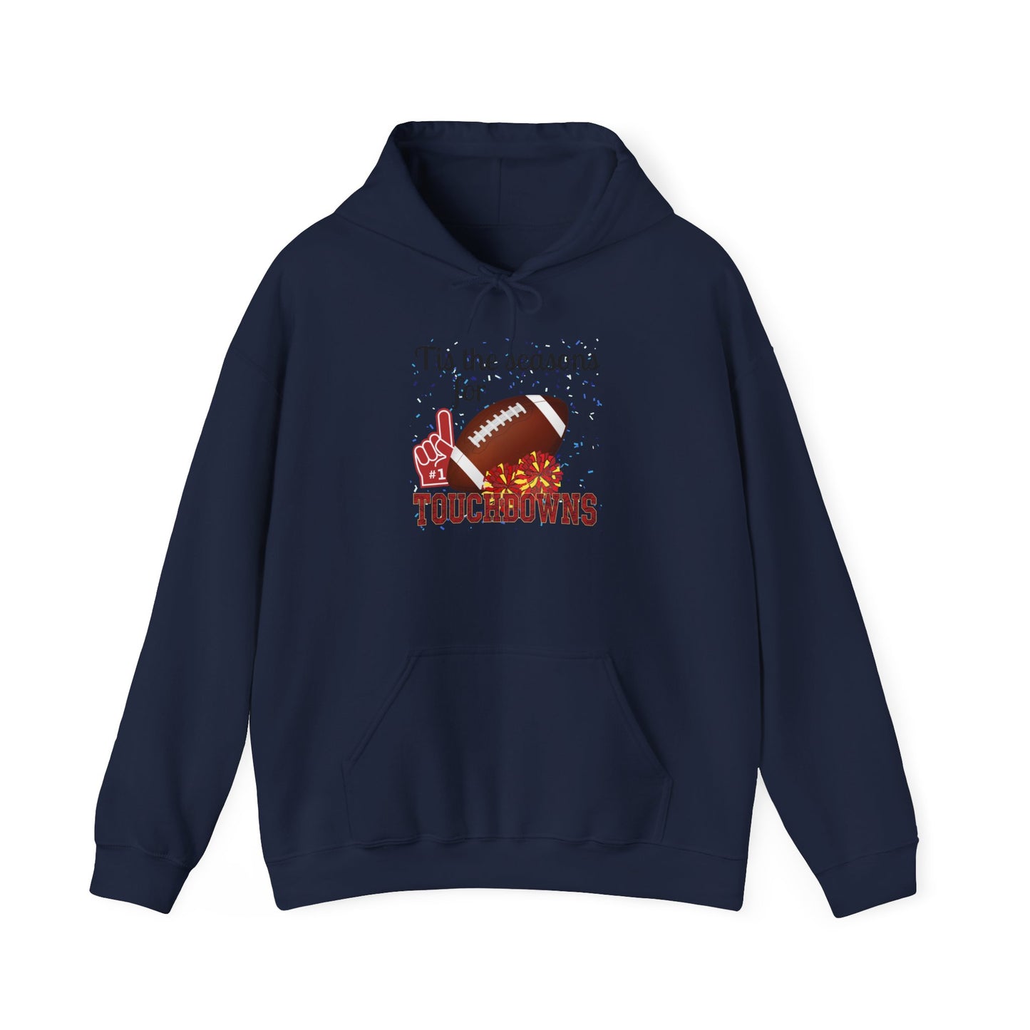 Football Season Hoodie, Cozy Sweatshirt for Game Days, Unisex Fall Apparel, Touchdown Celebration Wear, Sports Gift for Fans
