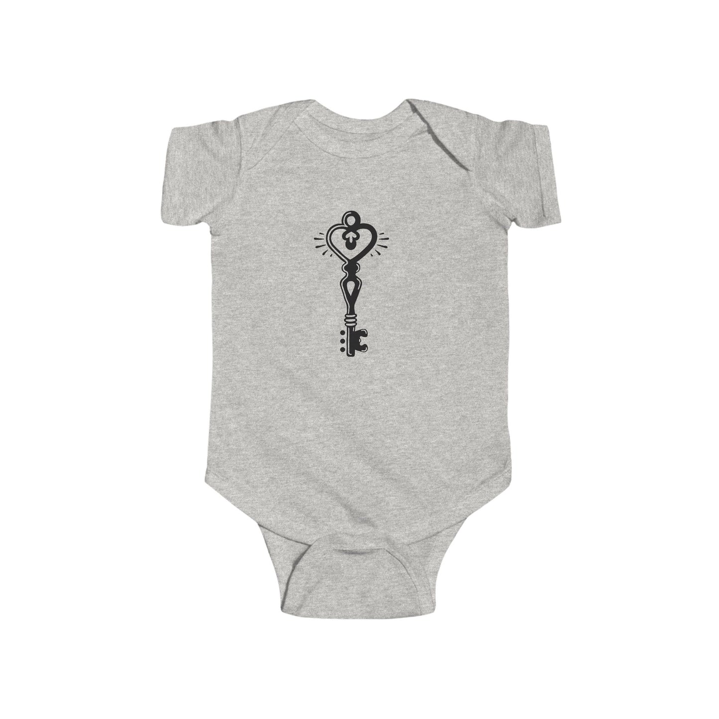Cute Key to My Heart Infant Bodysuit, Baby Outfit, Newborn Gift, Cute Baby Clothes, Baby Shower Present, Toddler Apparel