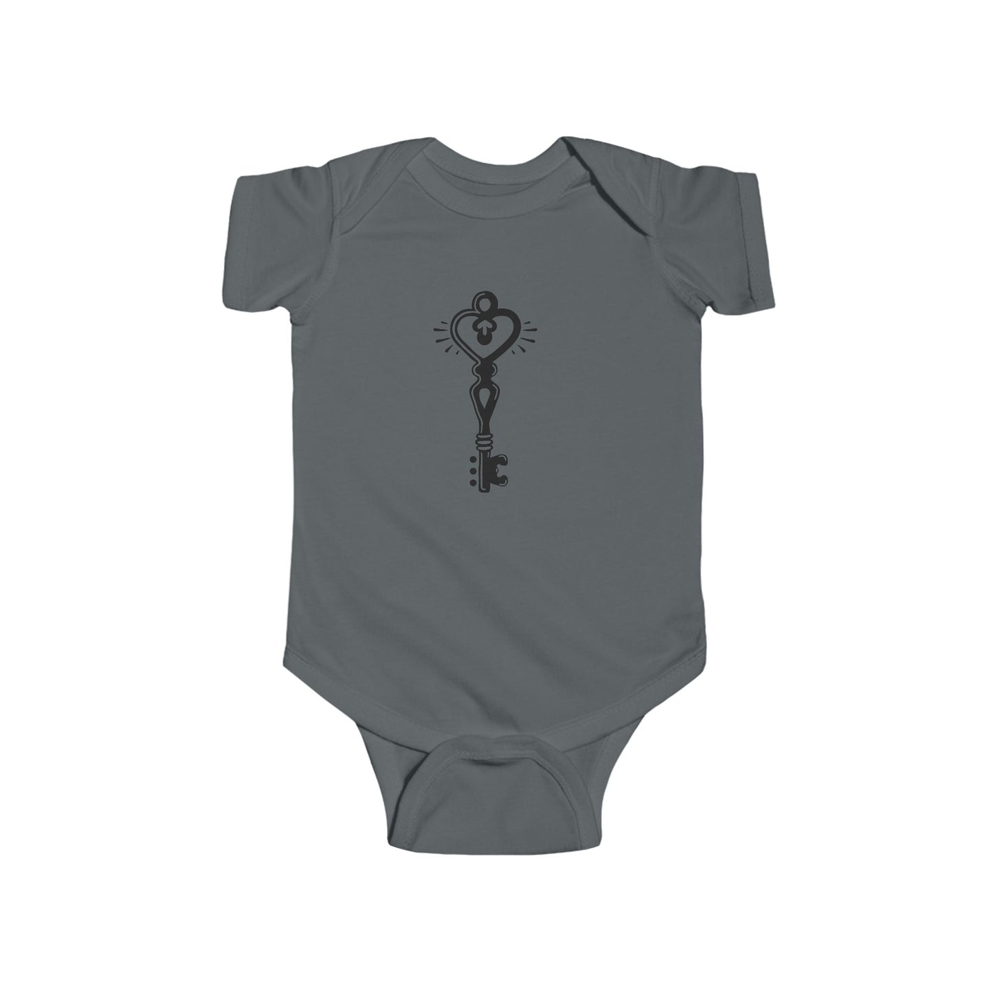 Cute Key to My Heart Infant Bodysuit, Baby Outfit, Newborn Gift, Cute Baby Clothes, Baby Shower Present, Toddler Apparel