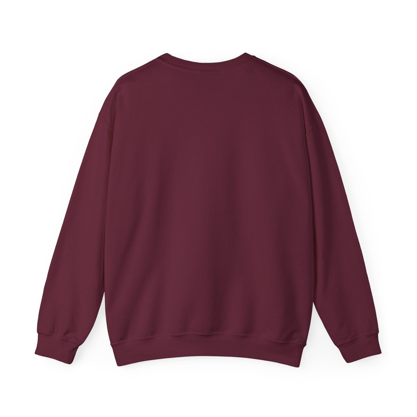 Inspirational Floral Crewneck Sweatshirt - 'The Lord is Greater Than the Giants You Face'