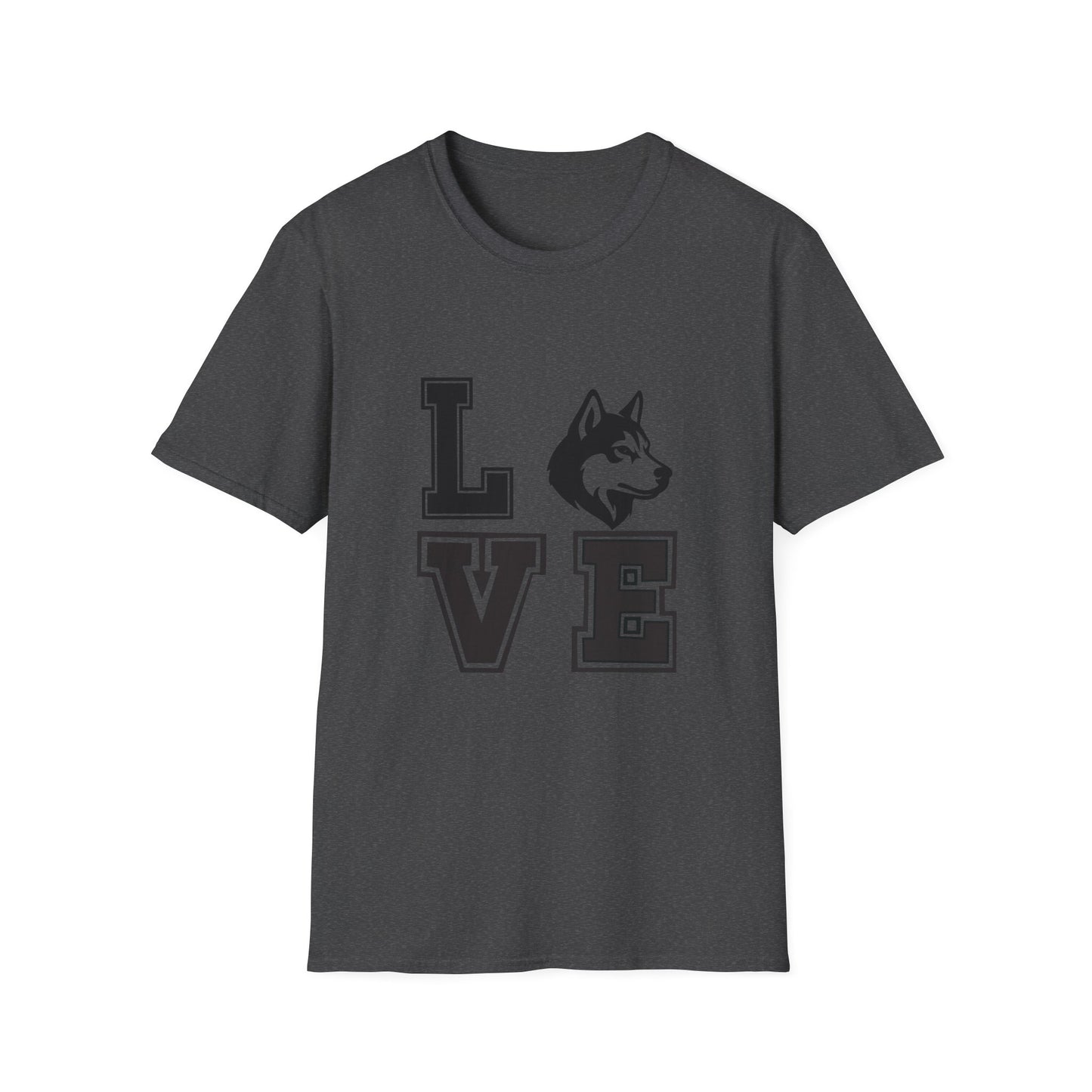 Husky Love Unisex Softstyle T-Shirt