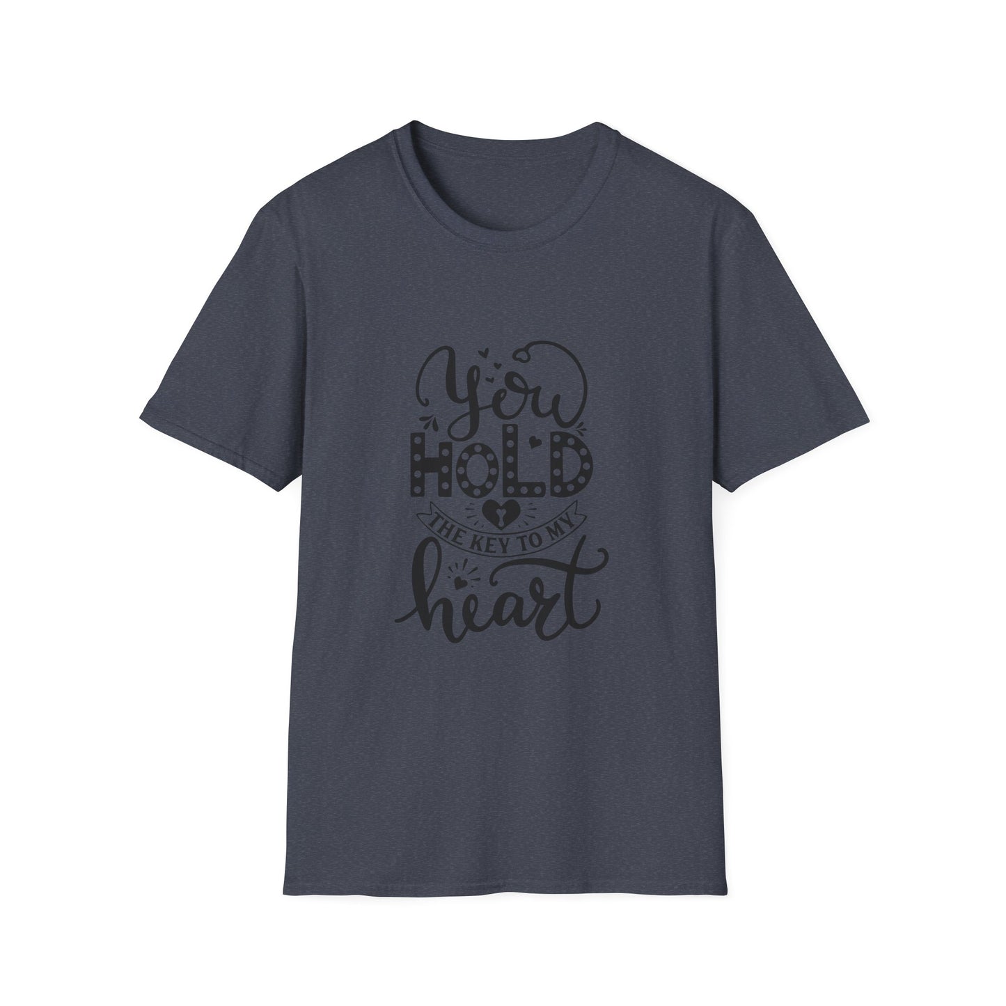 You Hold the Key to My Heart Unisex Softstyle T-Shirt - Perfect Gift for Lovers, Anniversary, Valentine's Day, Romantic Couple Tees, [...]