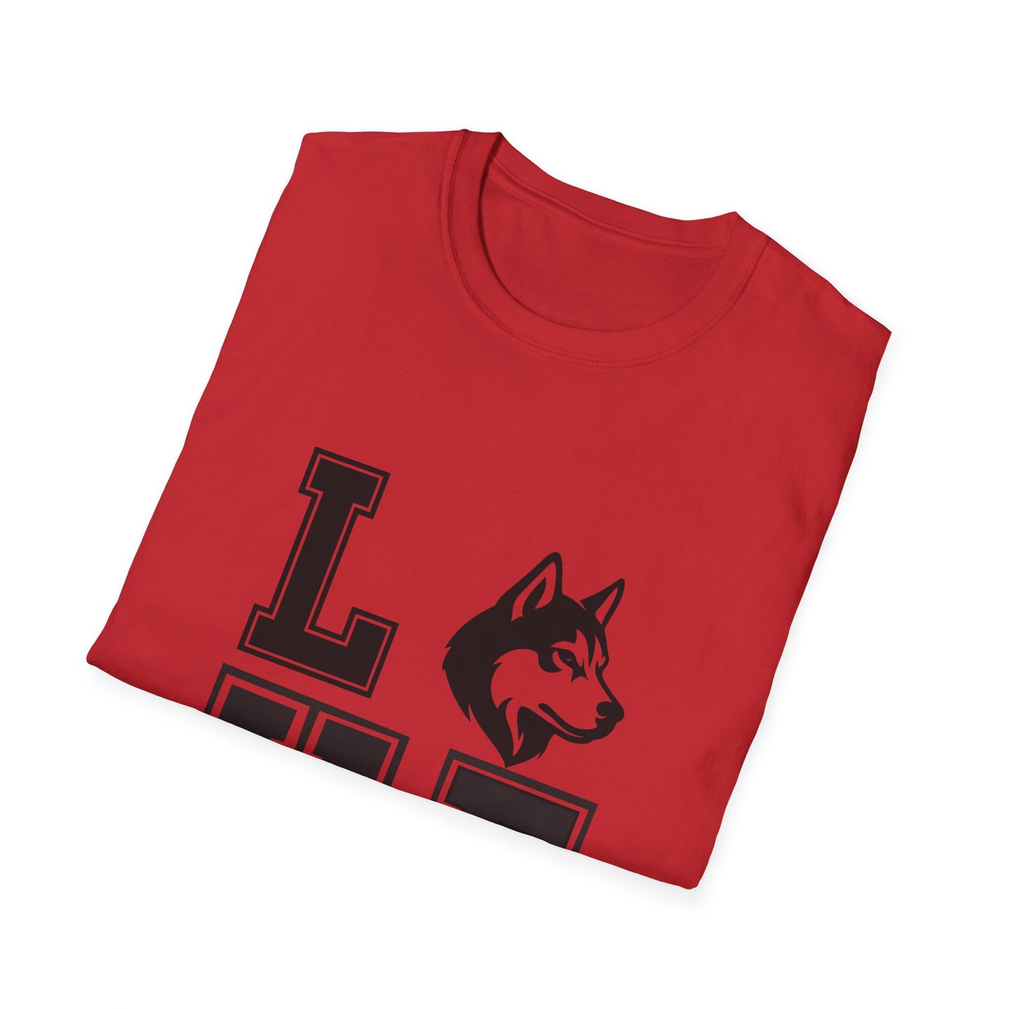 Husky Love Unisex Softstyle T-Shirt