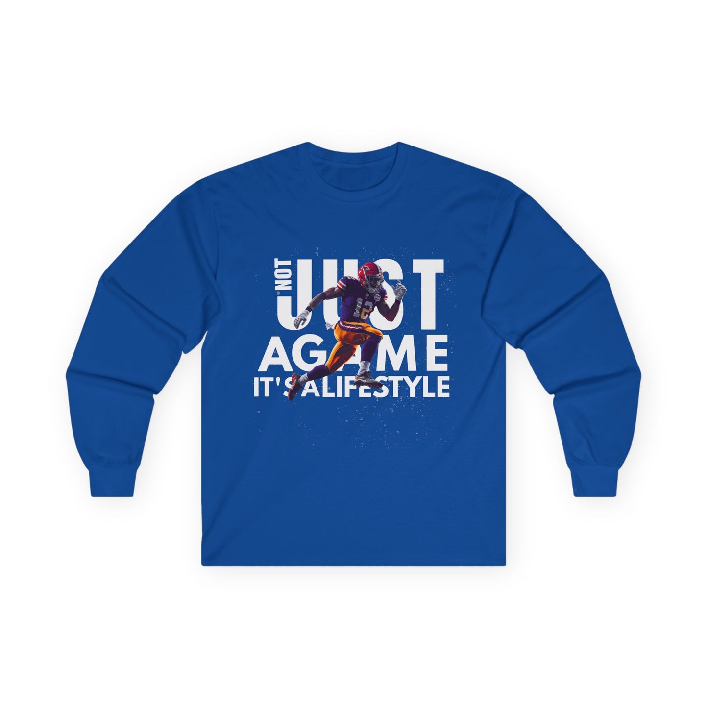 Not Just a Game Lifestyle Long Sleeve Tee | Sports Apparel, Unisex Shirt, Gift for Gamers, Stylish Activewear, Weekend Wear
