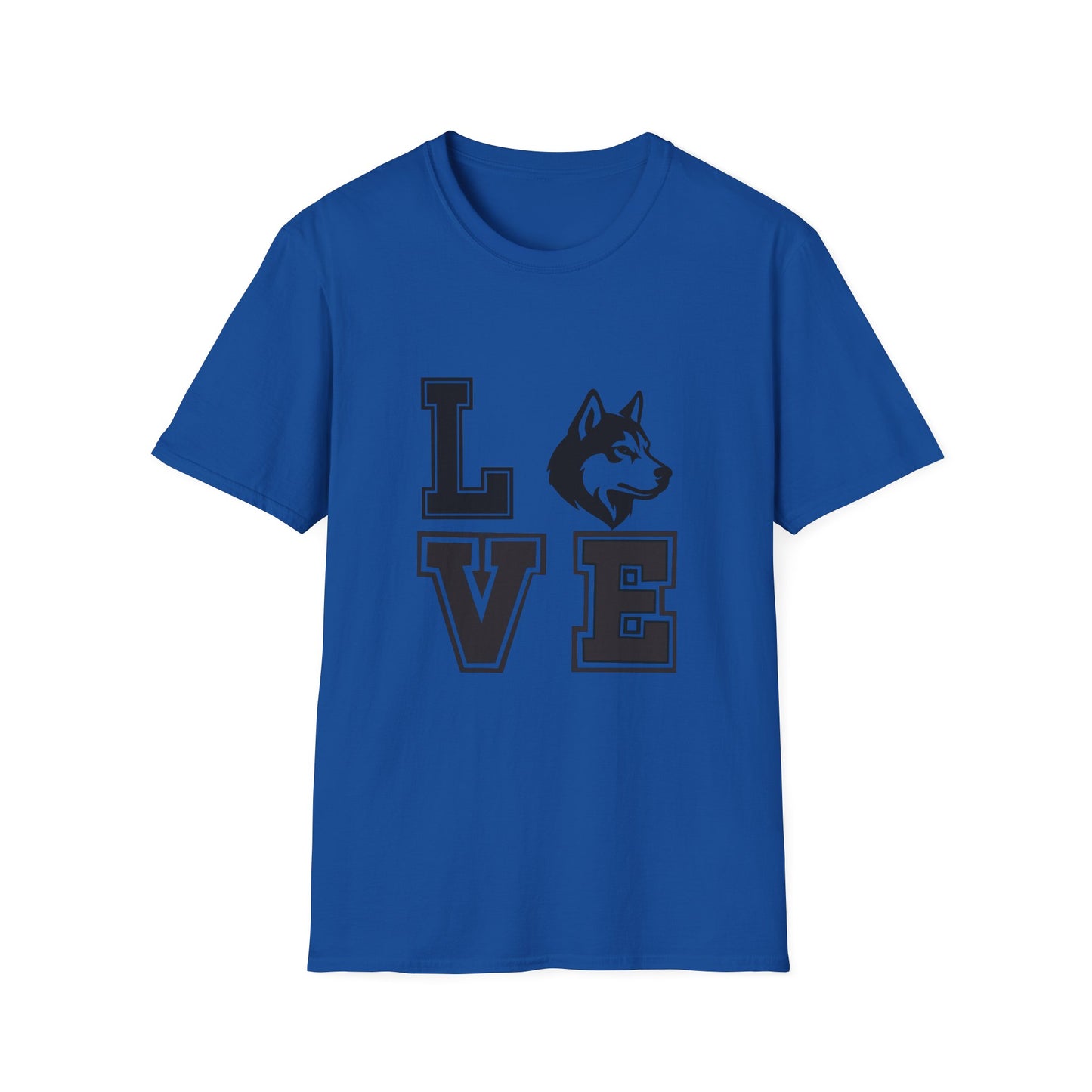 Husky Love Unisex Softstyle T-Shirt