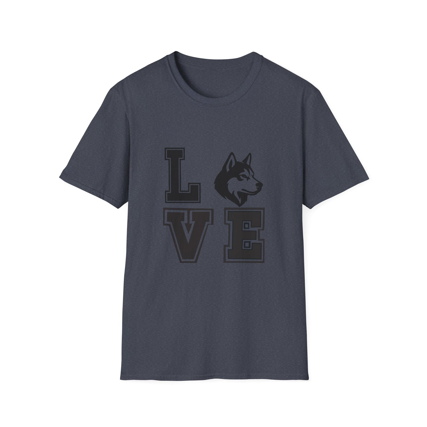Husky Love Unisex Softstyle T-Shirt