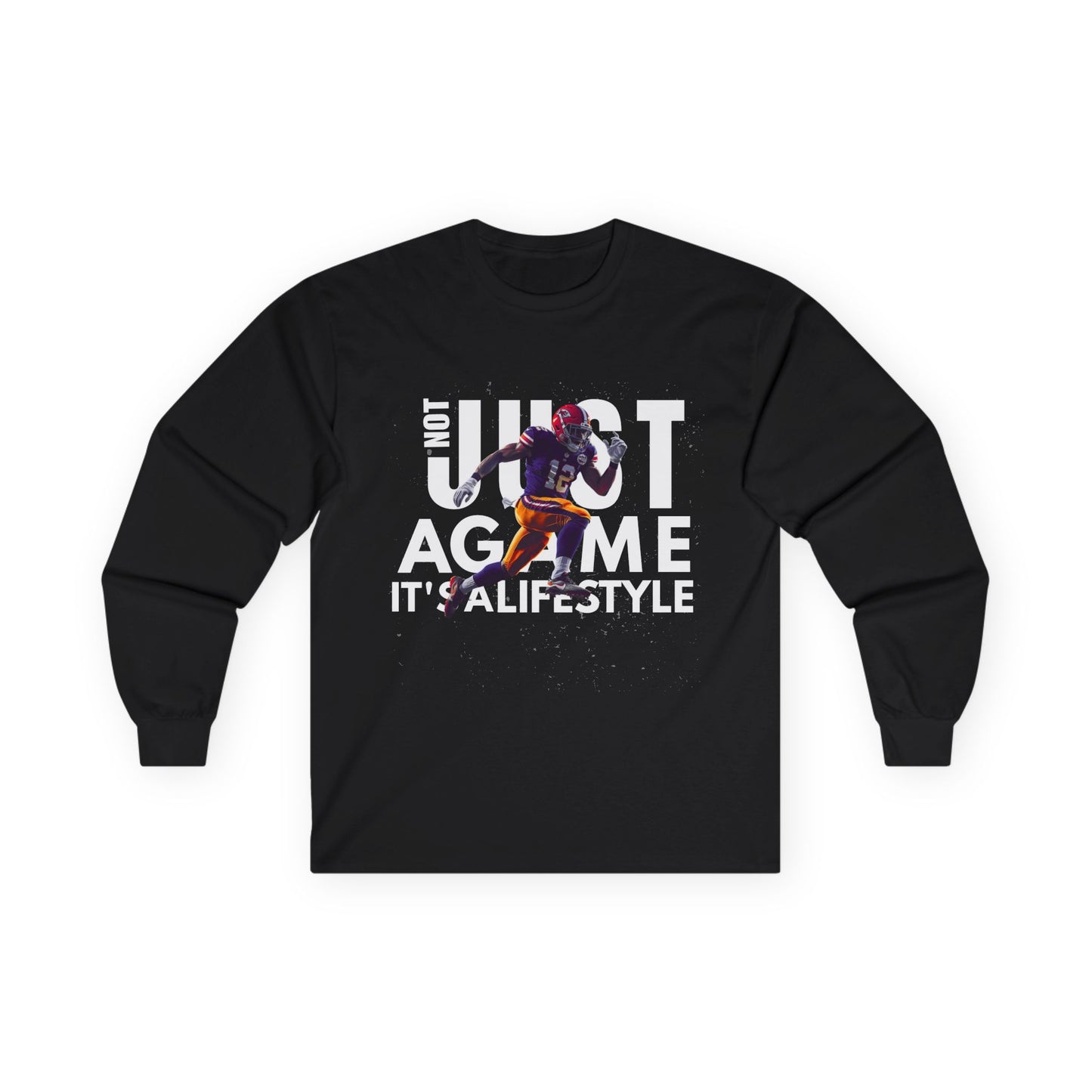 Not Just a Game Lifestyle Long Sleeve Tee | Sports Apparel, Unisex Shirt, Gift for Gamers, Stylish Activewear, Weekend Wear