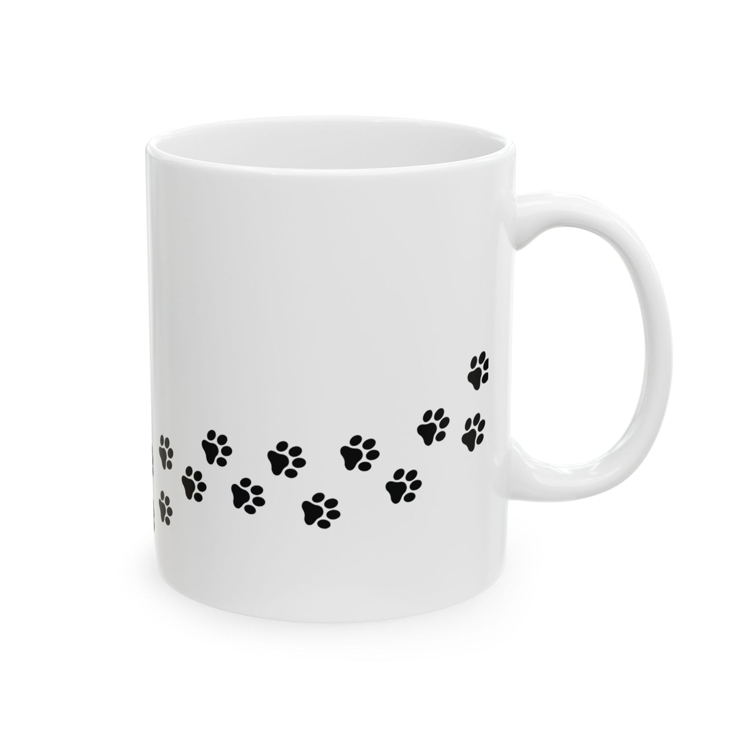 Happy Cat Lover Ceramic Mug - Perfect Gift for Cat Owners, Cute Pet Decor, Coffee Tea Cup, Animal Lover Kitchenware, Cat-Themed Drinkware