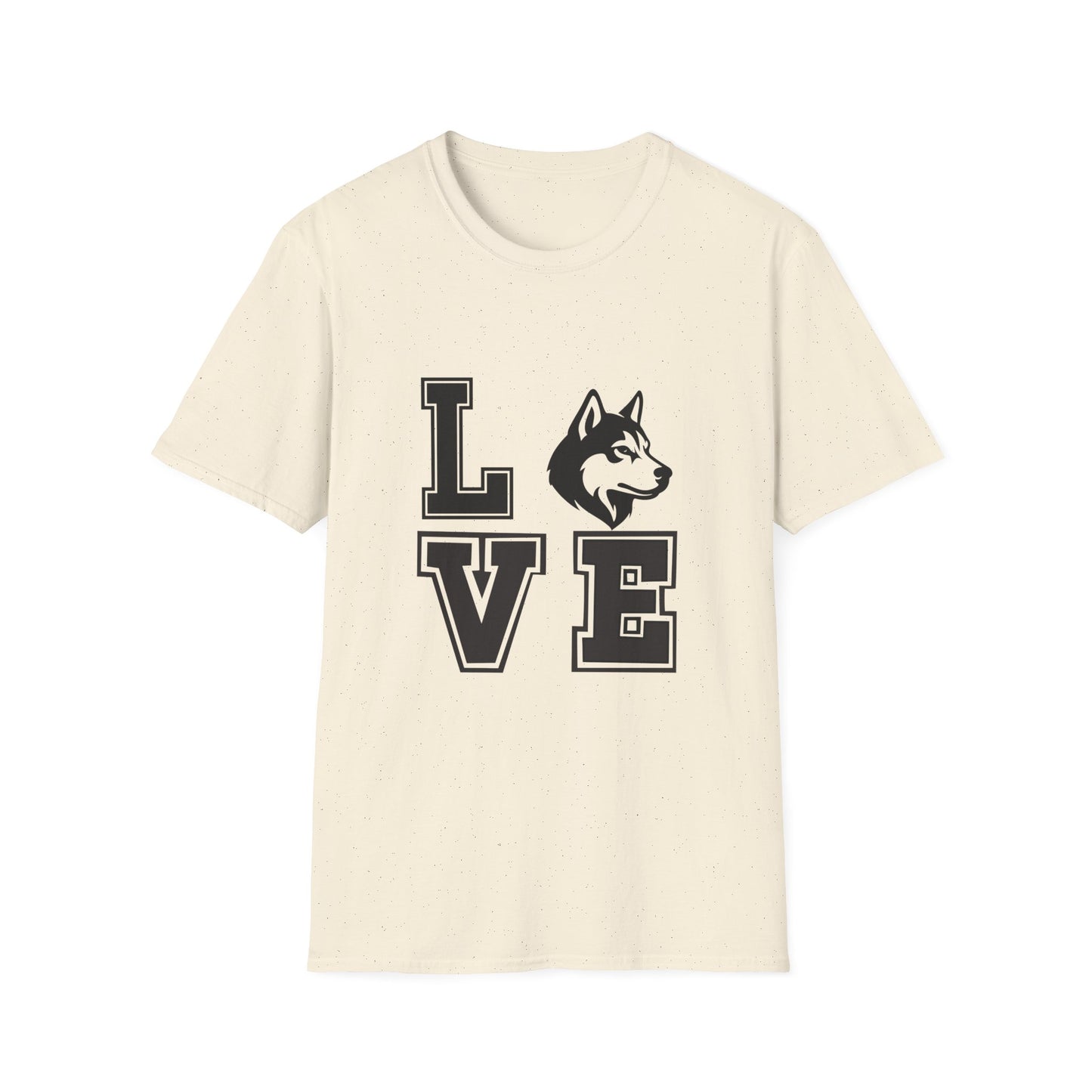Husky Love Unisex Softstyle T-Shirt