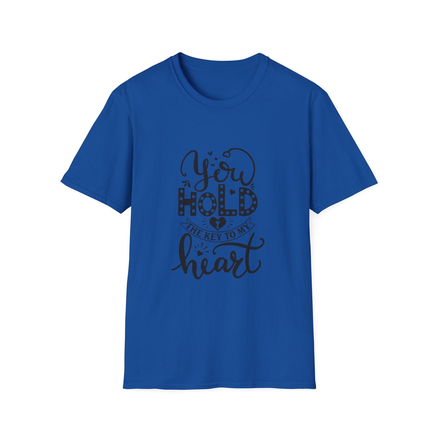You Hold the Key to My Heart Unisex Softstyle T-Shirt - Perfect Gift for Lovers, Anniversary, Valentine's Day, Romantic Couple Tees, [...]