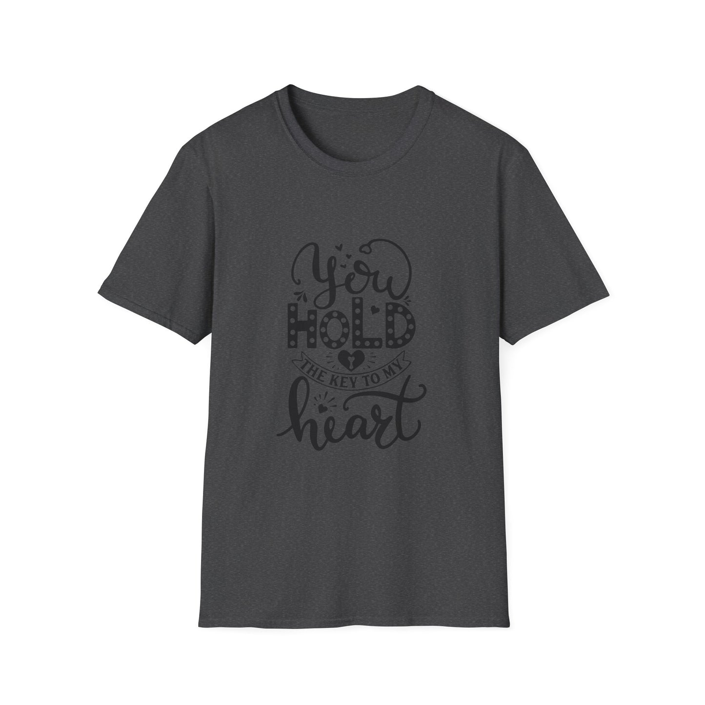 You Hold the Key to My Heart Unisex Softstyle T-Shirt - Perfect Gift for Lovers, Anniversary, Valentine's Day, Romantic Couple Tees, [...]