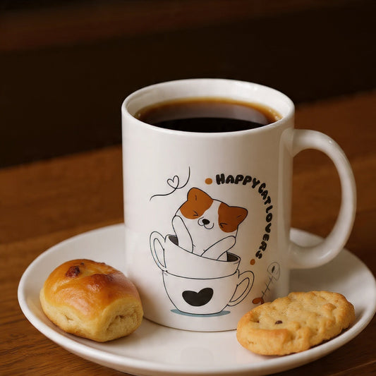 Happy Cat Lover Ceramic Mug