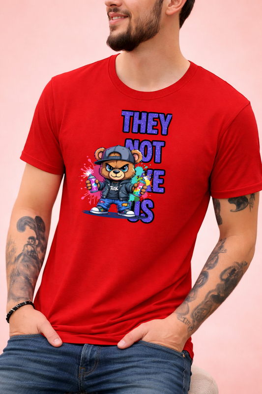 They NOT LIKE  US Bear Shirt – Urban Graphic Tee, bear shirt